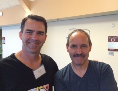 With Zen Master and friend, Andy Kriebel, for Data Driven talk in Santa Clara.